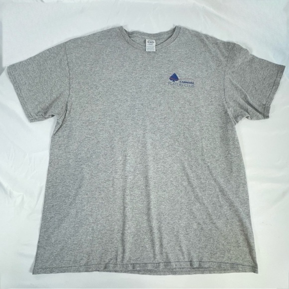 Carnival Players Club Men’s Wild Winners Gray Casino Tee - Picture 1 of 4